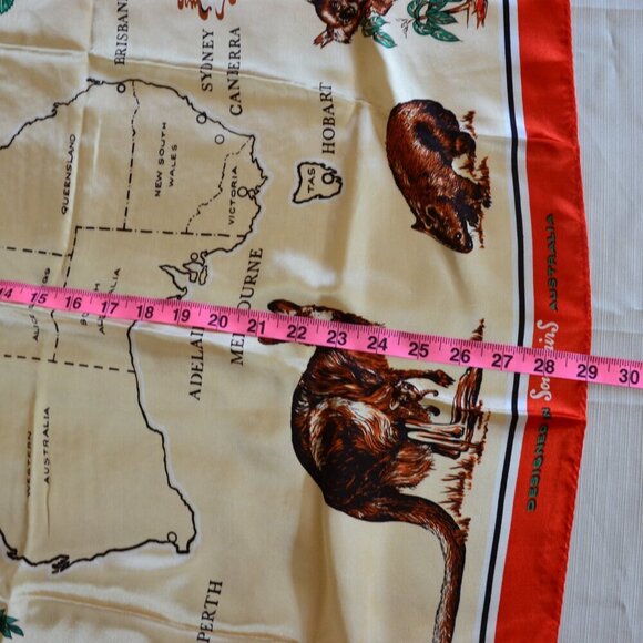 Vintage Australia Souvenir Scarf - Picture 8 of 11
